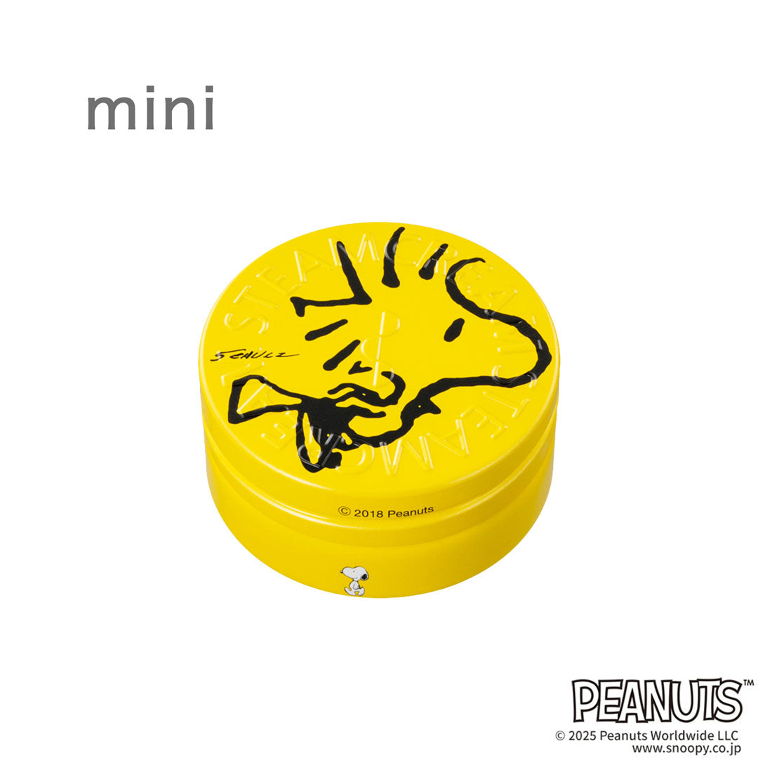 ウッドストック・アンド・スヌーピー ミニ／スチームクリーム限定デザイン缶