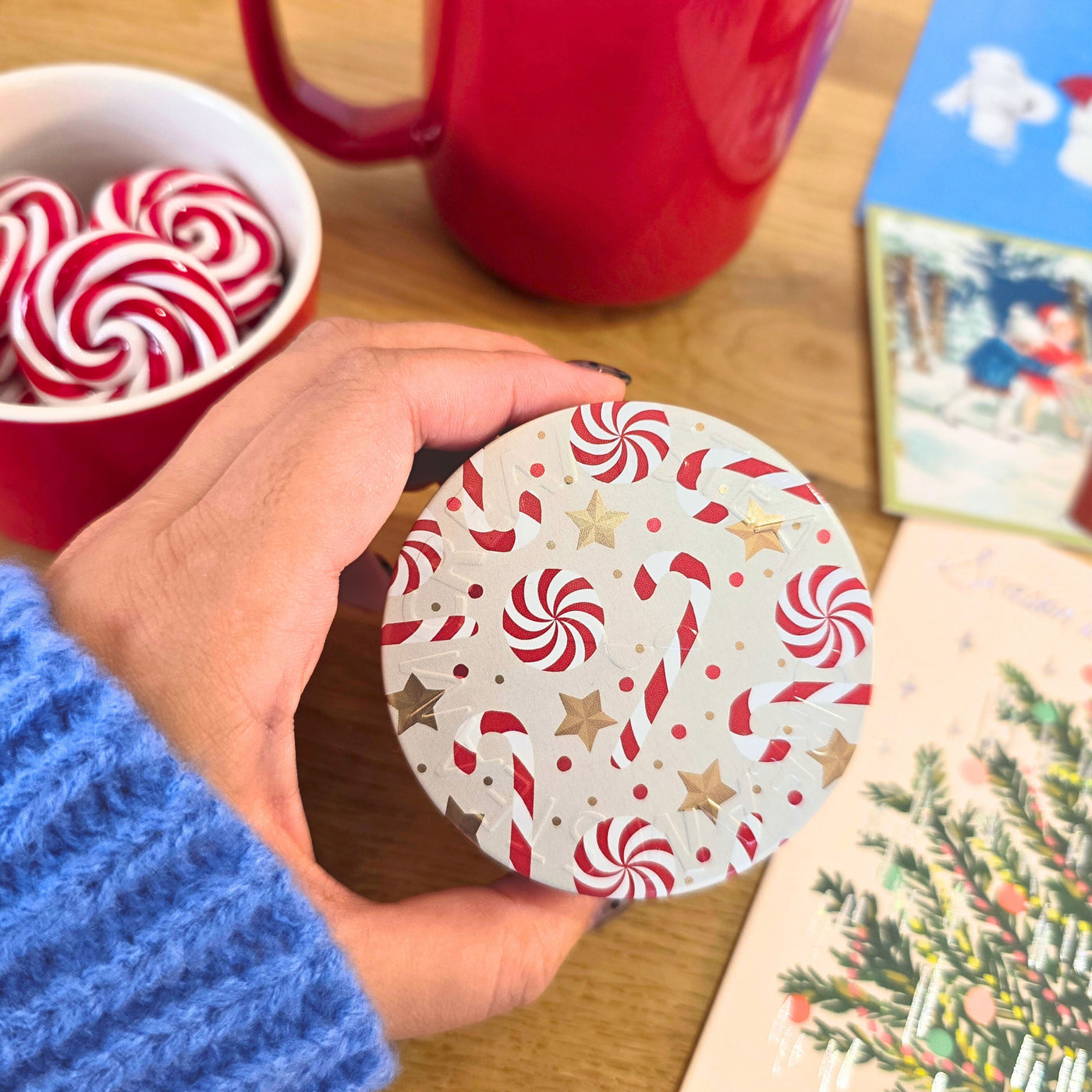 スウィート・ストライプス／スチームクリーム限定デザイン缶