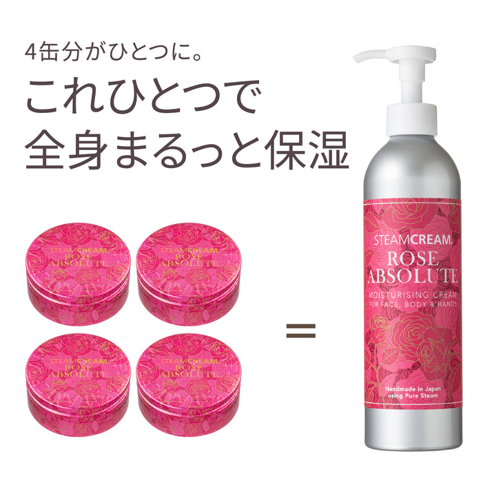 STEAMCREAM ROSE ABSOLUTE 保湿クリーム ローズアブソリュート｜スチームクリーム公式オンラインストア