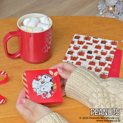 ＜ピーナッツ＞ アンディ、オラフとスヌーピー／スチームクリーム限定デザイン缶