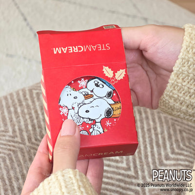 ＜ピーナッツ＞ アンディ、オラフとスヌーピー／スチームクリーム限定デザイン缶
