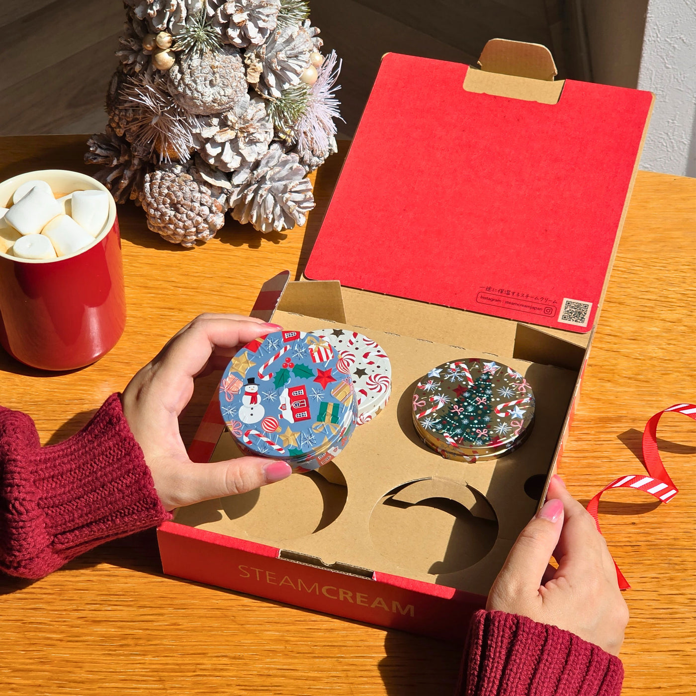 ウィンター・サプライズ／スチームクリーム限定デザイン缶