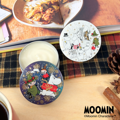 ムーミン 夜空のオーロラ／スチームクリーム限定デザイン缶