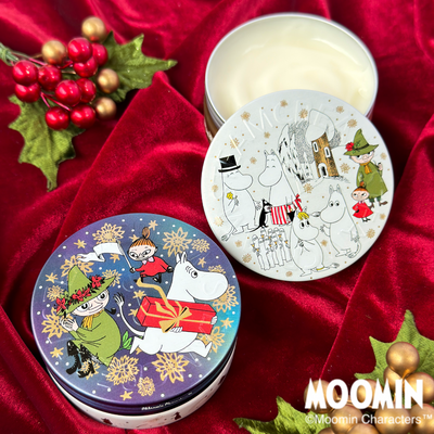 ムーミン ウィンターハーモニー／スチームクリーム限定デザイン缶