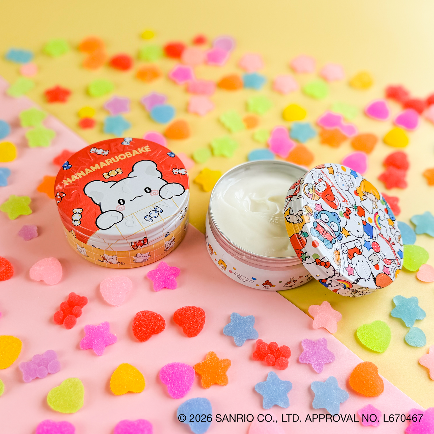 サンリオ柄スチームクリーム 5点セット レトロ-サンリオキャラクターズ | 保湿 クリーム – スチームクリーム