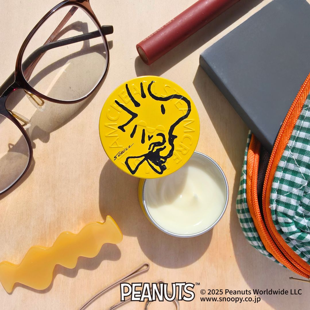ウッドストック・アンド・スヌーピー ミニ／スチームクリーム限定デザイン缶