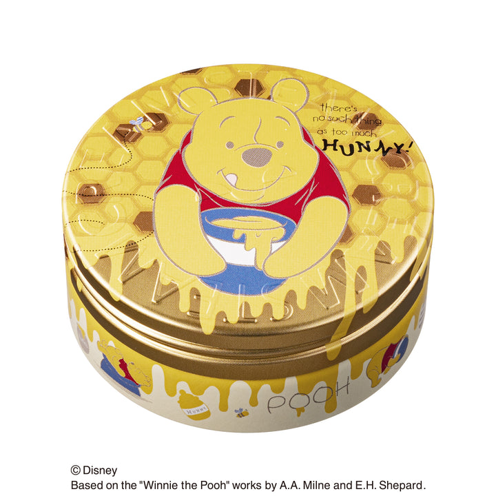 くまのプーさん＞ぽたぽたハニー／スチームクリーム限定デザイン缶
