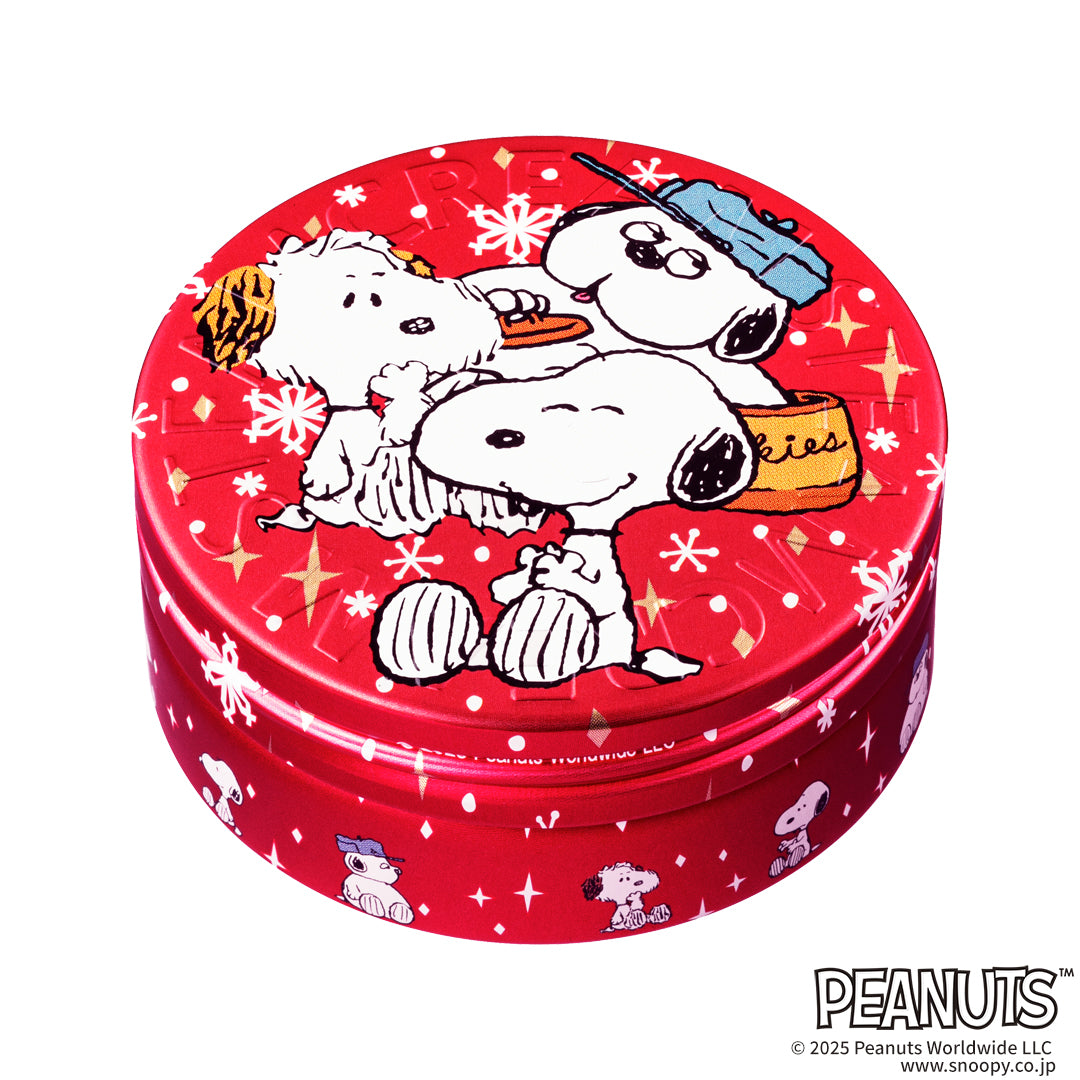 ＜ピーナッツ＞ アンディ、オラフとスヌーピー／スチームクリーム限定デザイン缶