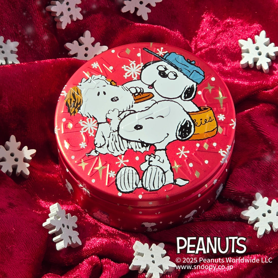 ＜ピーナッツ＞ アンディ、オラフとスヌーピー／スチームクリーム限定デザイン缶
