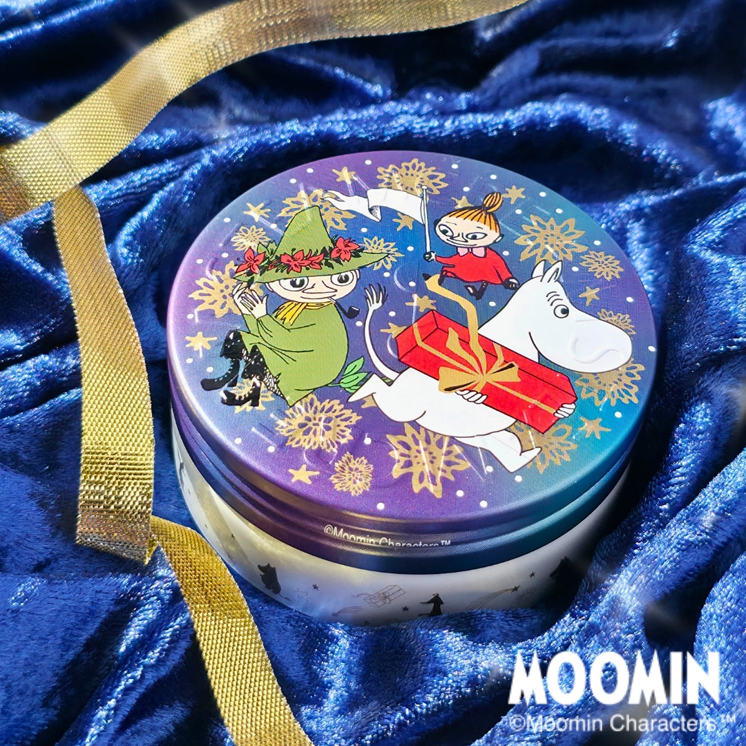 ムーミン 夜空のオーロラ／スチームクリーム限定デザイン缶
