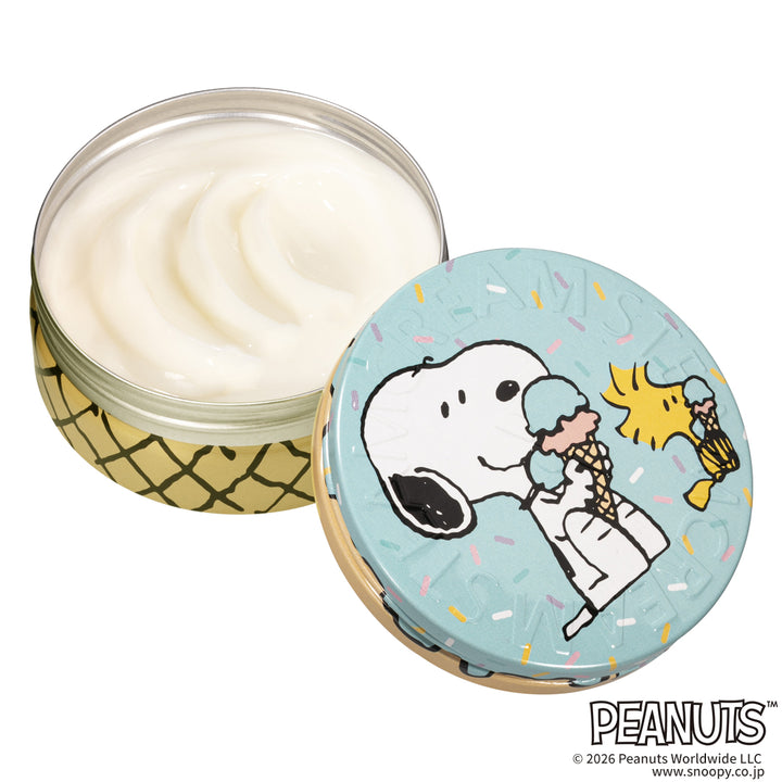 ピーナッツ＞ アイスクリーム だいすき | 保湿 クリーム – スチーム