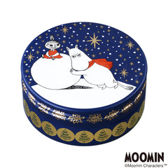 ムーミンとリトルミイの雪の日／スチームクリーム限定デザイン缶