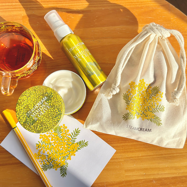 ミモザ クリーム＆ミストセット（1455・1550・GWP124） – スチーム