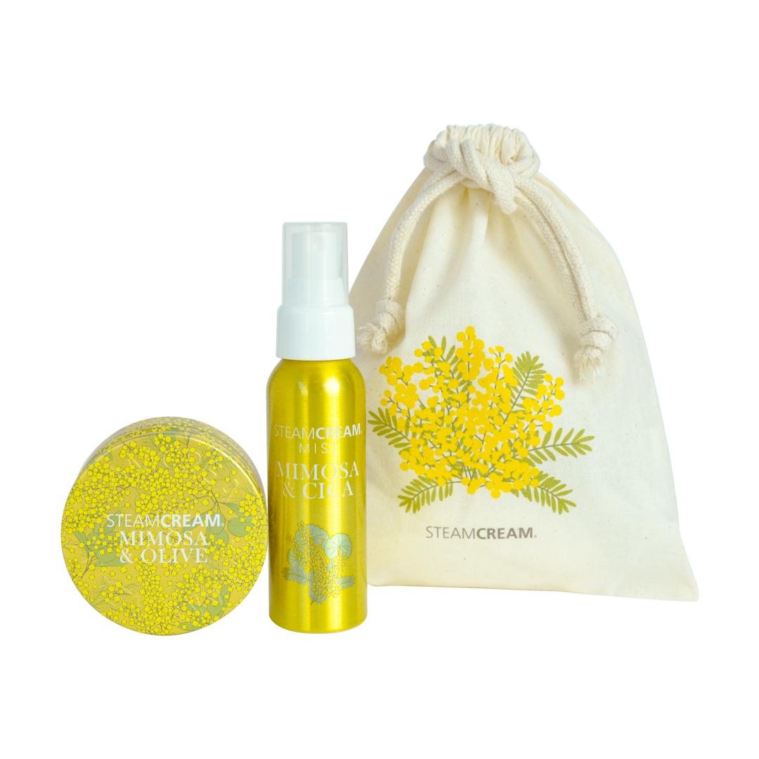 ミモザ クリーム＆ミストセット（1455・1550・GWP124） – スチーム