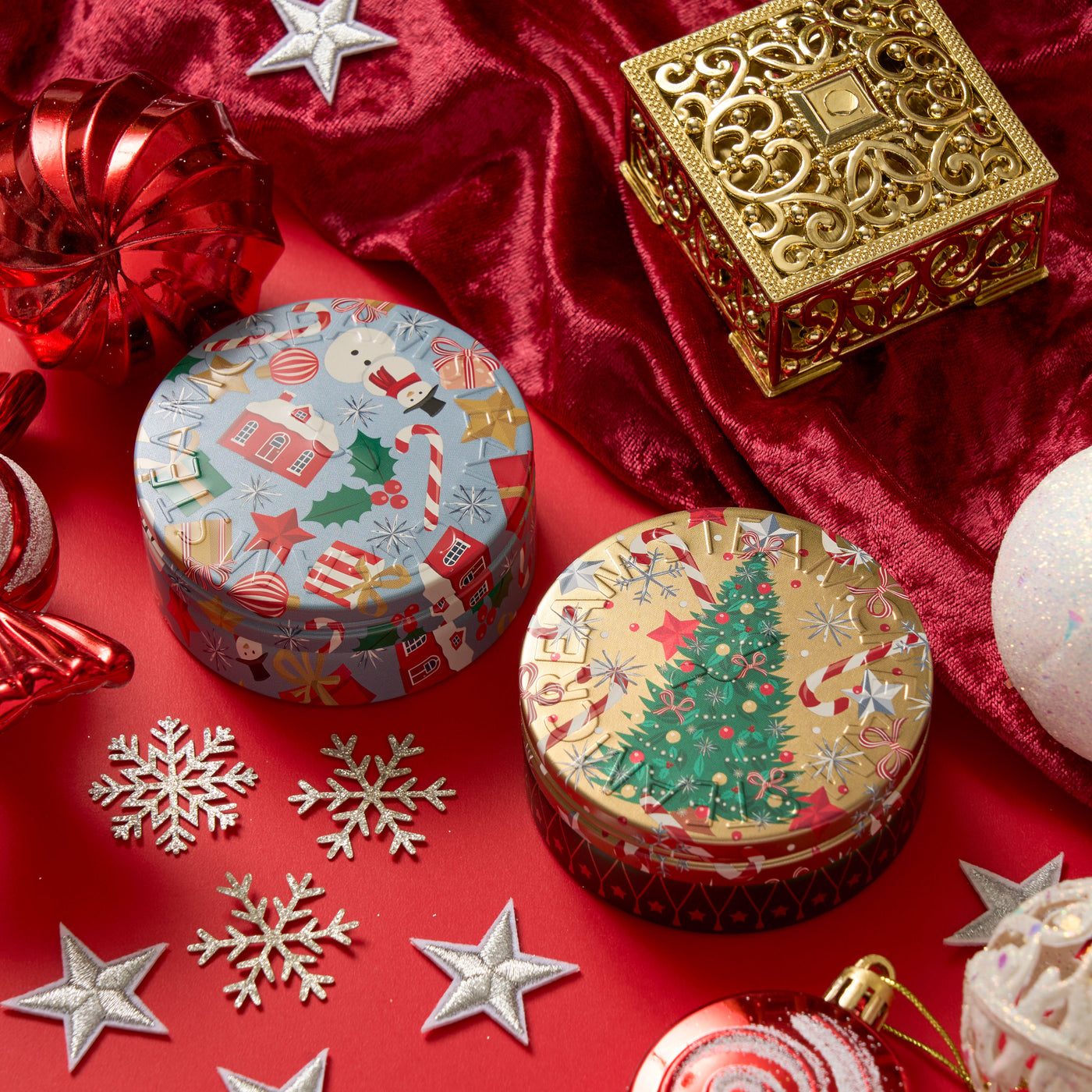 ウィンター・スパークル／スチームクリーム限定デザイン缶