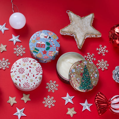 ウィンター・スパークル／スチームクリーム限定デザイン缶