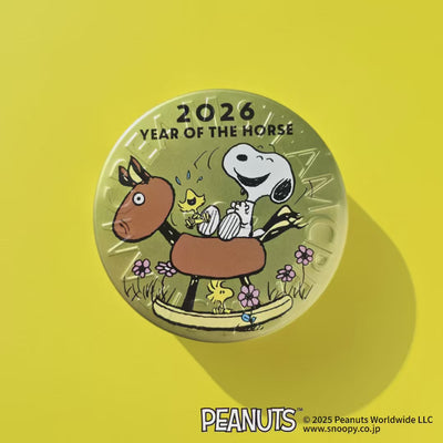 ＜ピーナッツ＞ イヤー・オブ・ザ・ホース／スチームクリーム限定デザイン缶