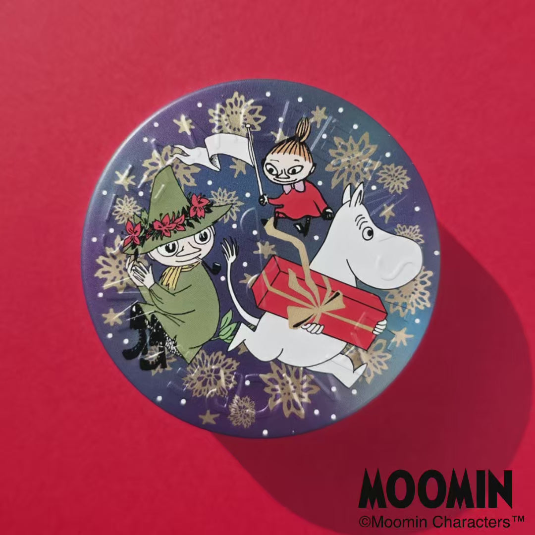 ムーミン 夜空のオーロラ／スチームクリーム限定デザイン缶
