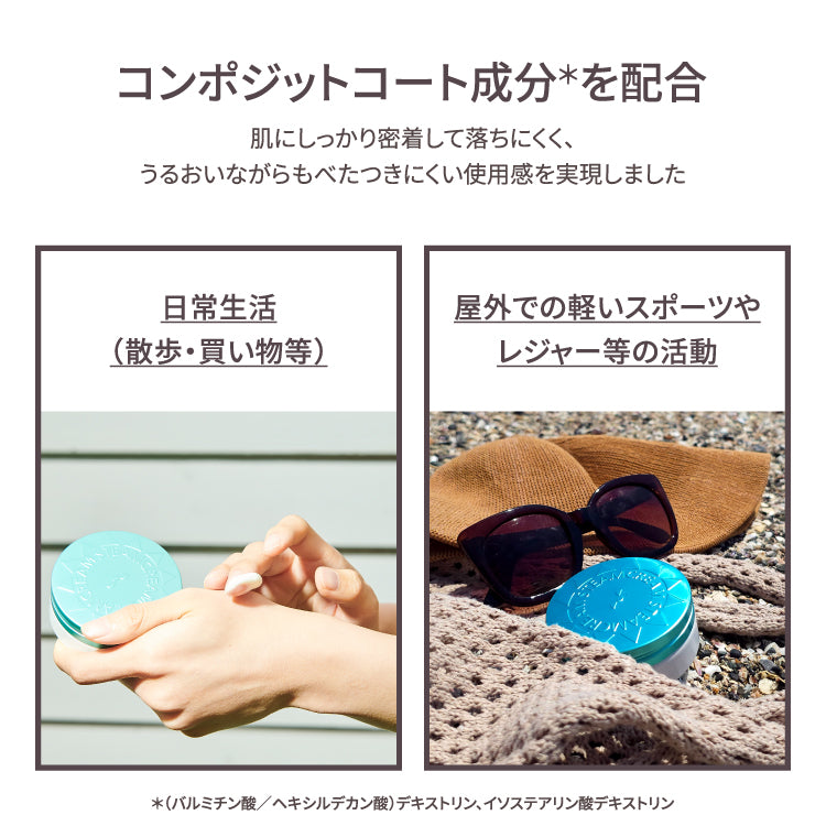 UVプロテクション 33 ハッカ＆アロエ／SPF33 PA+++ – スチーム