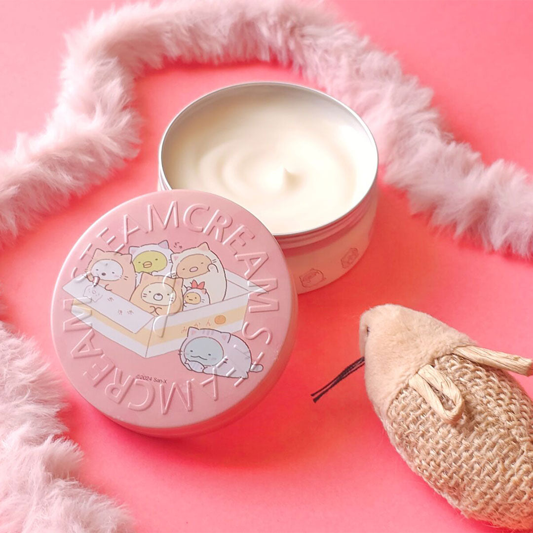 すみっコぐらし ぽかぽかねこびより／スチームクリーム限定デザイン缶
