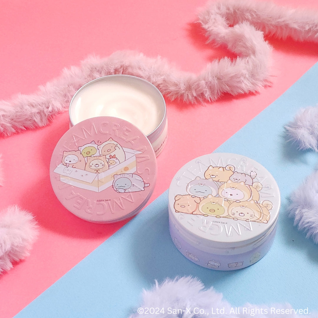 すみっコぐらし ぽかぽかねこびより／スチームクリーム限定デザイン缶