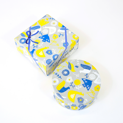 スペシャルBOX入り　鳥と花　／スチームクリーム