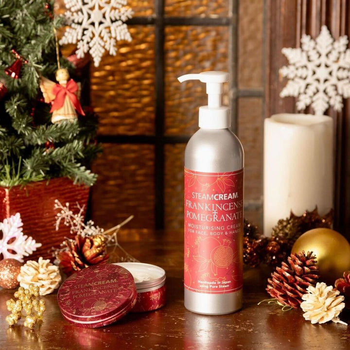 フランキンセンス＆ざくろ ボトル | 保湿 クリーム – スチームクリーム